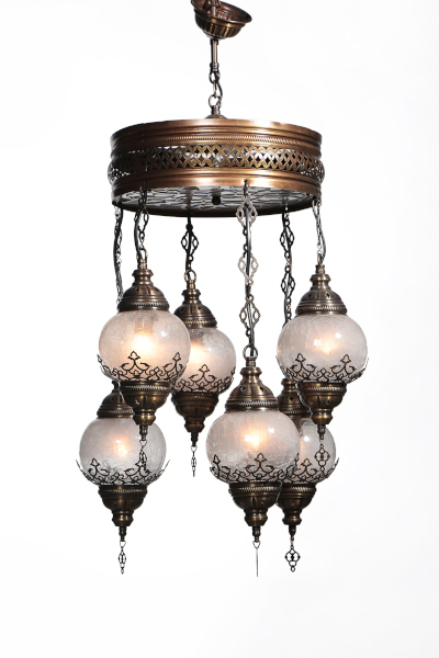 6in1 Ottoman Design Ceiling Chandelier